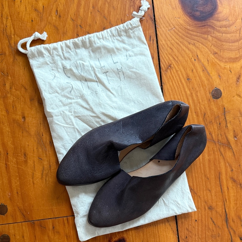 Sevilla Smith The Kim Brown Leather Shoes